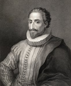 ミゲルデセルバンテスイサアヴェドラ（1547-1615） 作： Spanish School